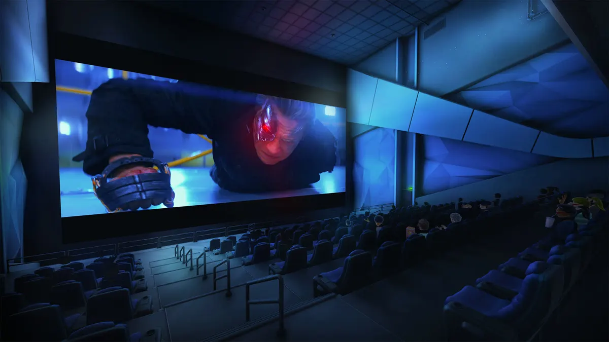 A virtual movie theater in Bigscreen Cinema